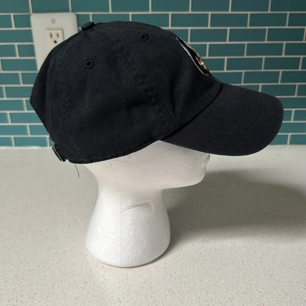 47 Brand Florida State Seminoles black embroidered logo baseball hat one size